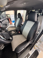 Custom Fit Seat Covers Premium Leatherette + Center Console Cover