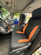 Custom Fit Seat Covers Premium Leatherette + Center Console Cover