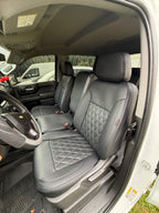 Custom Fit Seat Covers Premium Leatherette + Center Console Cover