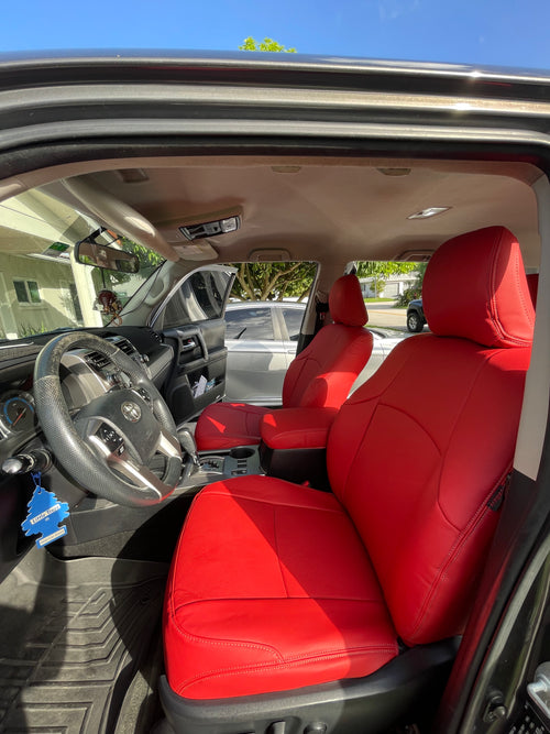 Custom Fit Seat Covers Premium Leatherette + Center Console Cover